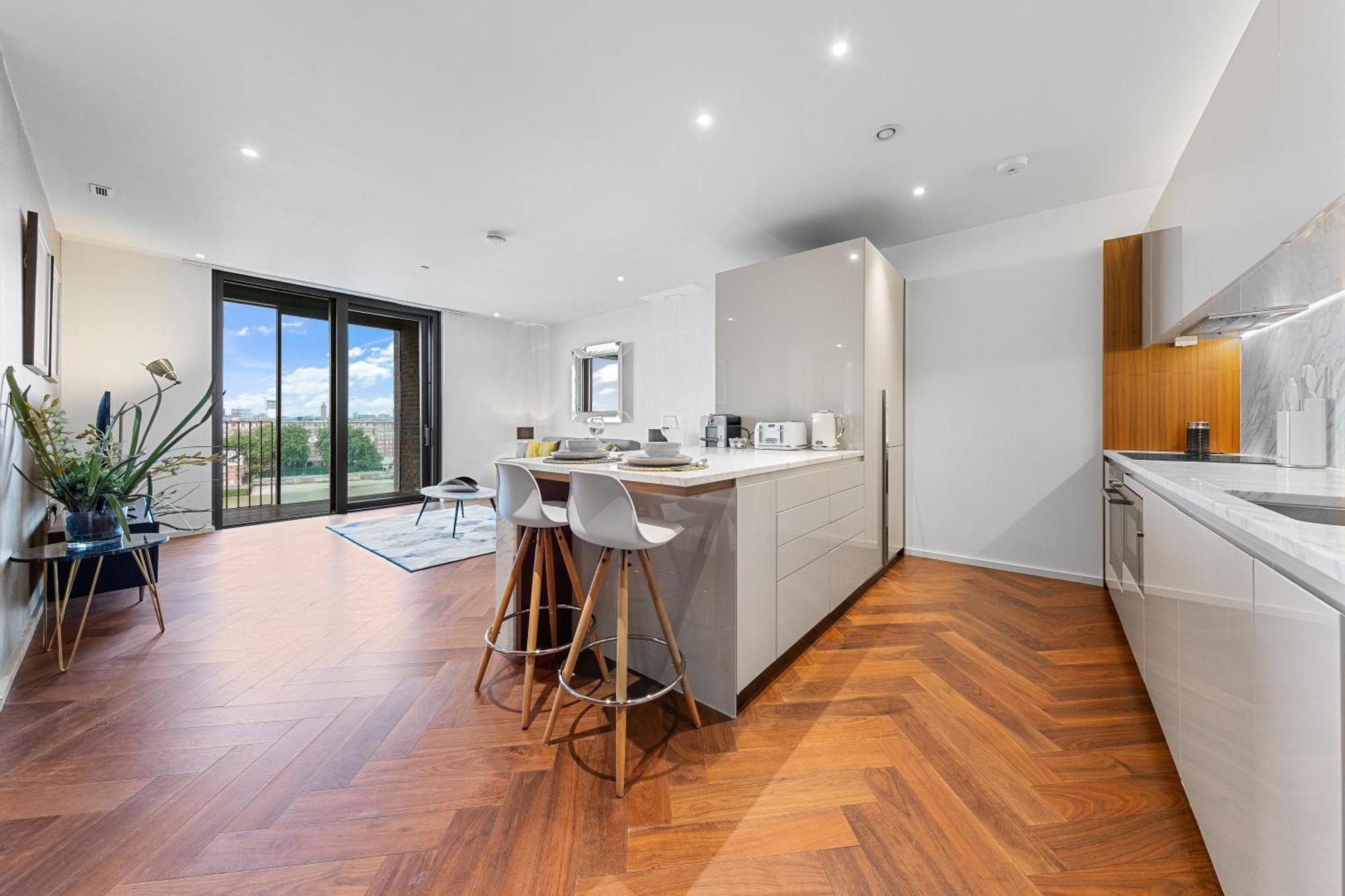 River Panorama Central London 2 Bedroom New Development מראה חיצוני תמונה