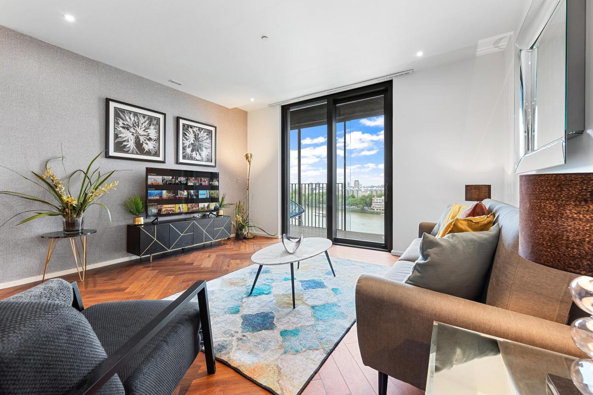 River Panorama Central London 2 Bedroom New Development מראה חיצוני תמונה