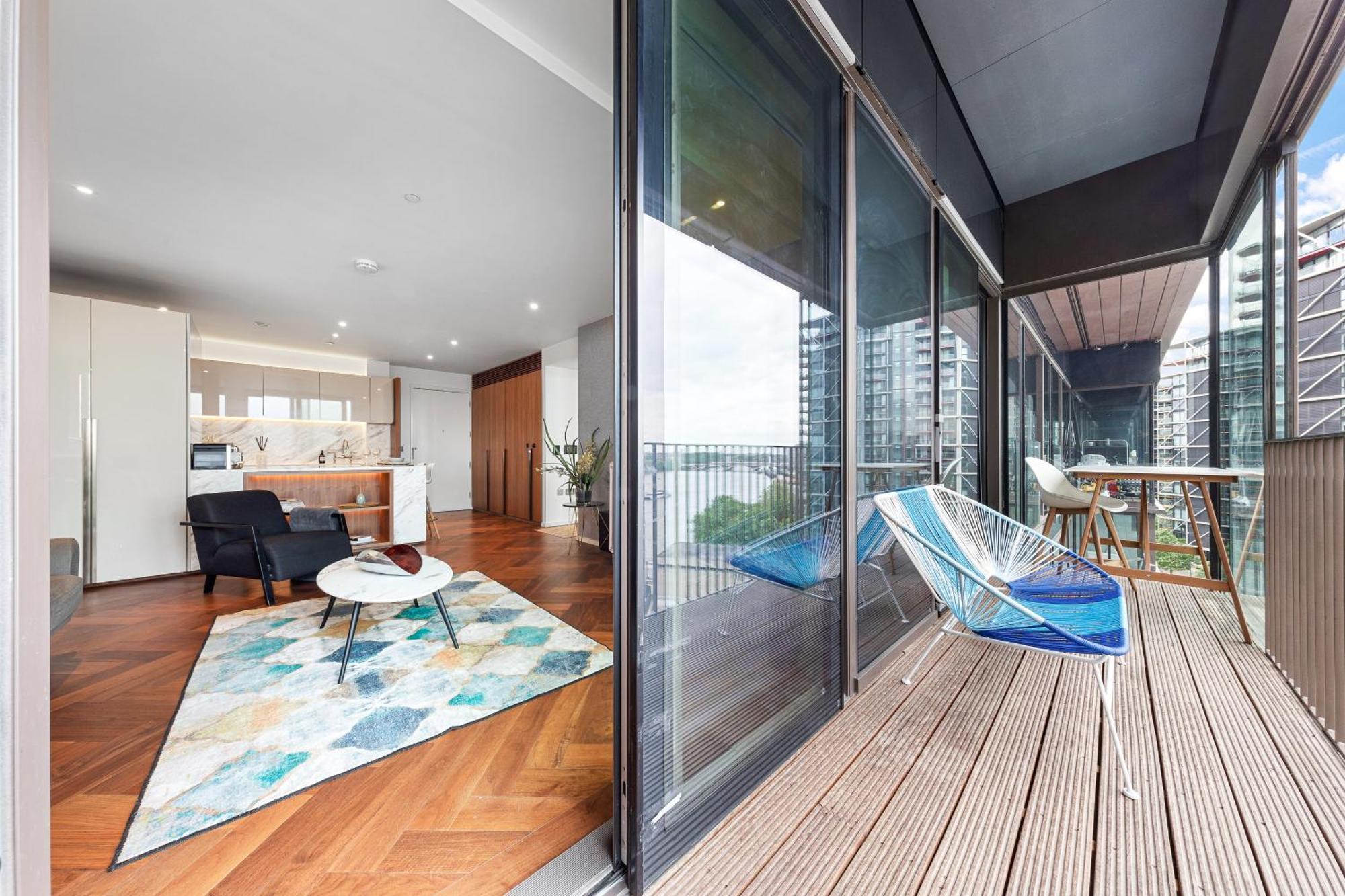 River Panorama Central London 2 Bedroom New Development מראה חיצוני תמונה