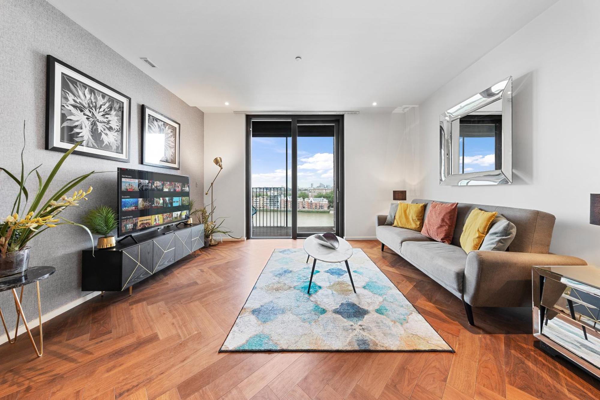River Panorama Central London 2 Bedroom New Development מראה חיצוני תמונה